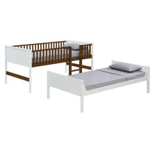Malie King Single Bunk Bed with Mattress